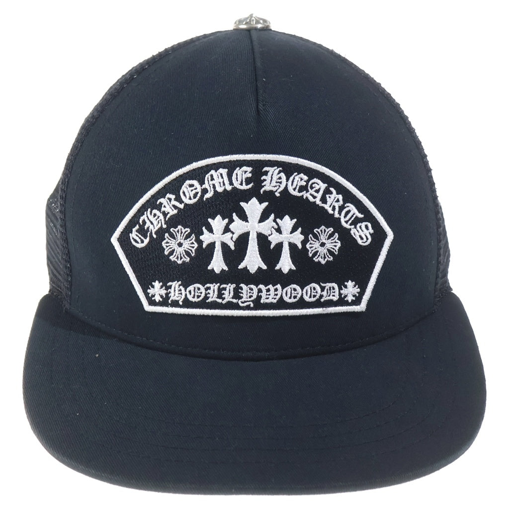 CHROME HEARTS(クロムハーツ) TRUCKER CAP KING TACO キングタコ トラッカー メッシュキャップ 帽子 ブラック