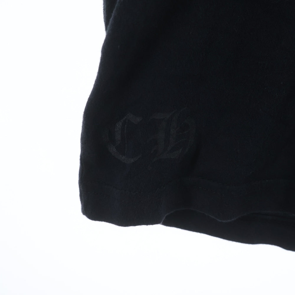 CHROME HEARTS(クロムハーツ) Made In Hollywood Vertical Logo Tee メイドインハリウッド ヴァーティカルロゴ 半袖Tシャツカットソー ブラック/イエロー