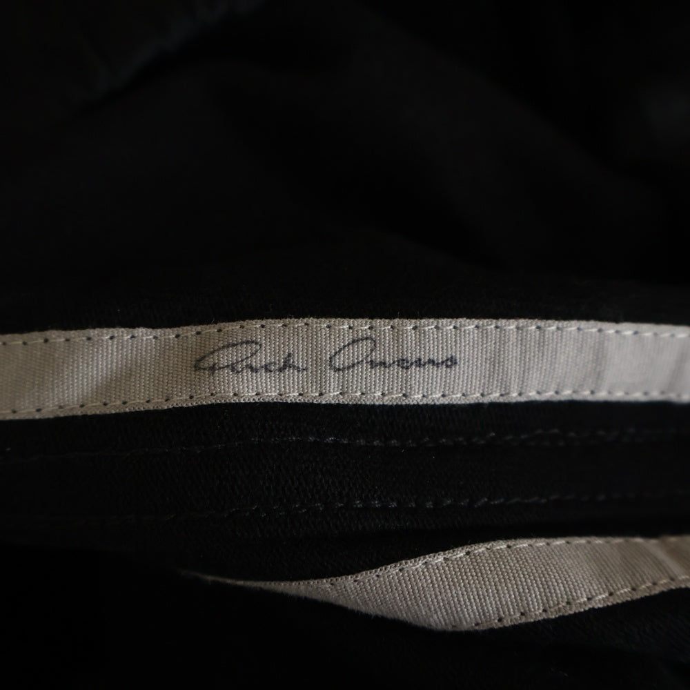 Rick Owens(リックオウエンス) 26SS MASTODON CARGO マストドン カーゴパンツ ジョガーパンツ ドローストリング ブラック RU01F2396