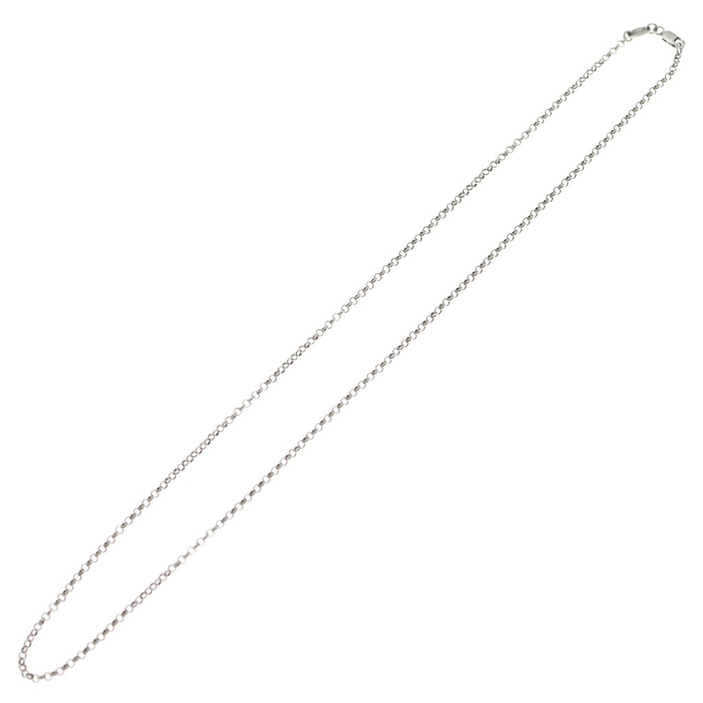 CHROME HEARTS(クロムハーツ) NECKCHAIN R20 ロールチェーンネックレス 20inch シルバー BCA084