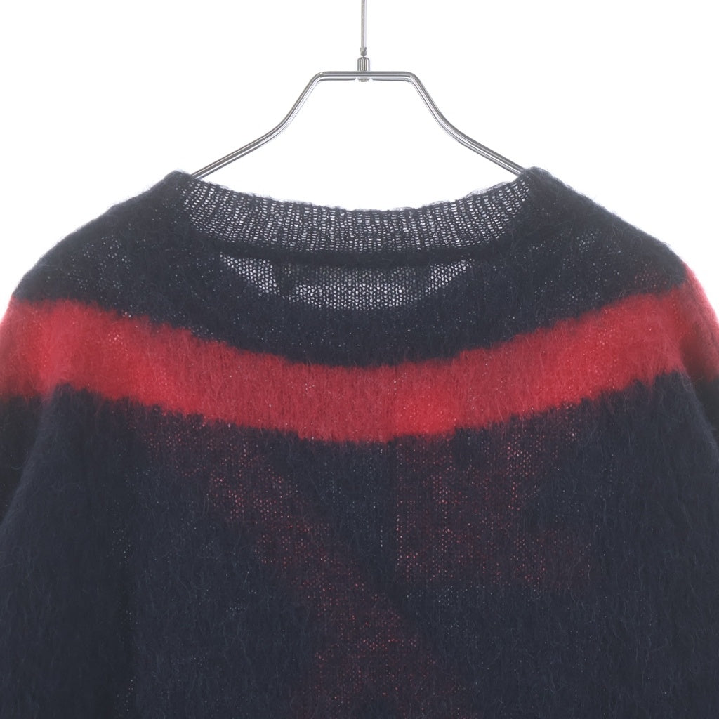 OFF-WHITE(オフホワイト) Arrow Knit アルパカモヘアニット セーター アロー グレー OMHA036E20KNI002
