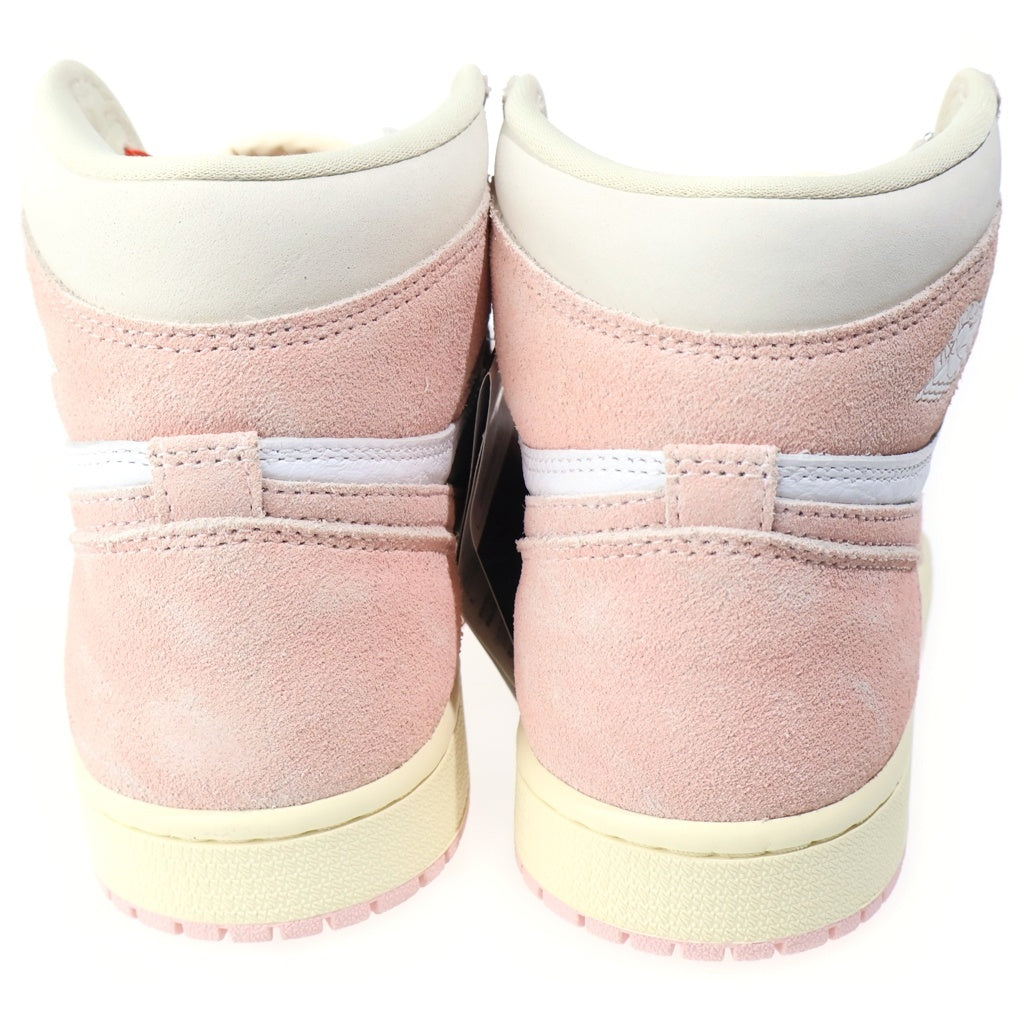 NIKE(ナイキ) WMNS AIR JORDAN 1 RETRO HIGH OG Washed Pink FD2596-600 ウィメンズ エア ジョーダン 1 レトロ ウォッシュドピンク ハイカットスニーカー US8/25cm