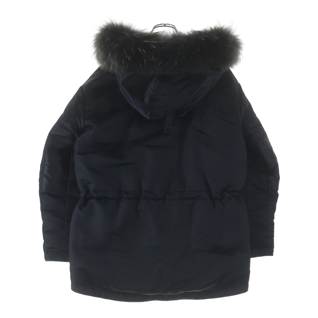 TATRAS(タトラス) 19AW CUSNA ラクーンファーフード付 ダウンジャケット ブラック LTA19A4702 レディース