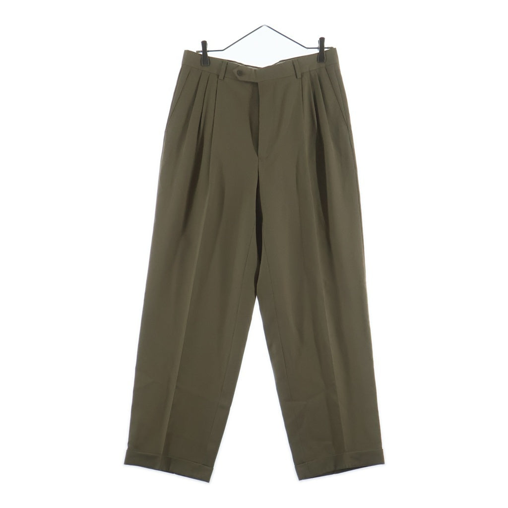 GIVENCHY(ジバンシィ) 90S MONSIEUR by GIVENCHY 3タック ウールスラックス べージュ