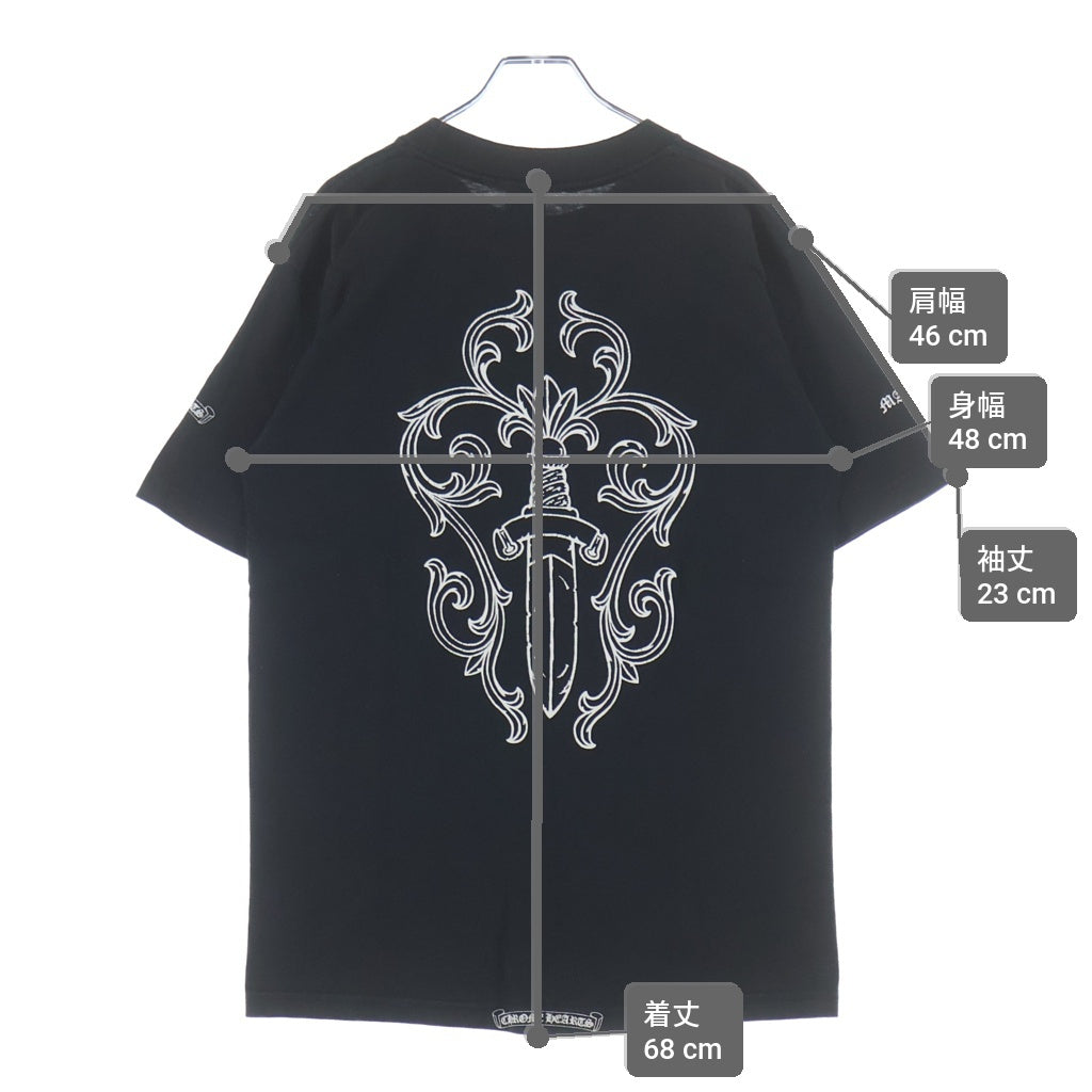 CHROME HEARTS(クロムハーツ) OLD ×max field Dagger TEE オールド