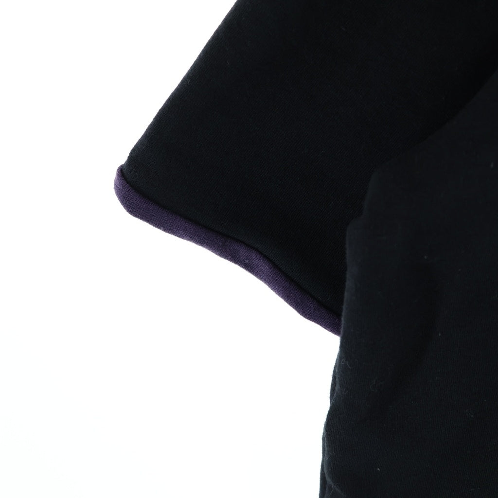 Needles(ニードルス) Reversible Tee フロントロゴ 半袖カットソー ブラックパープル