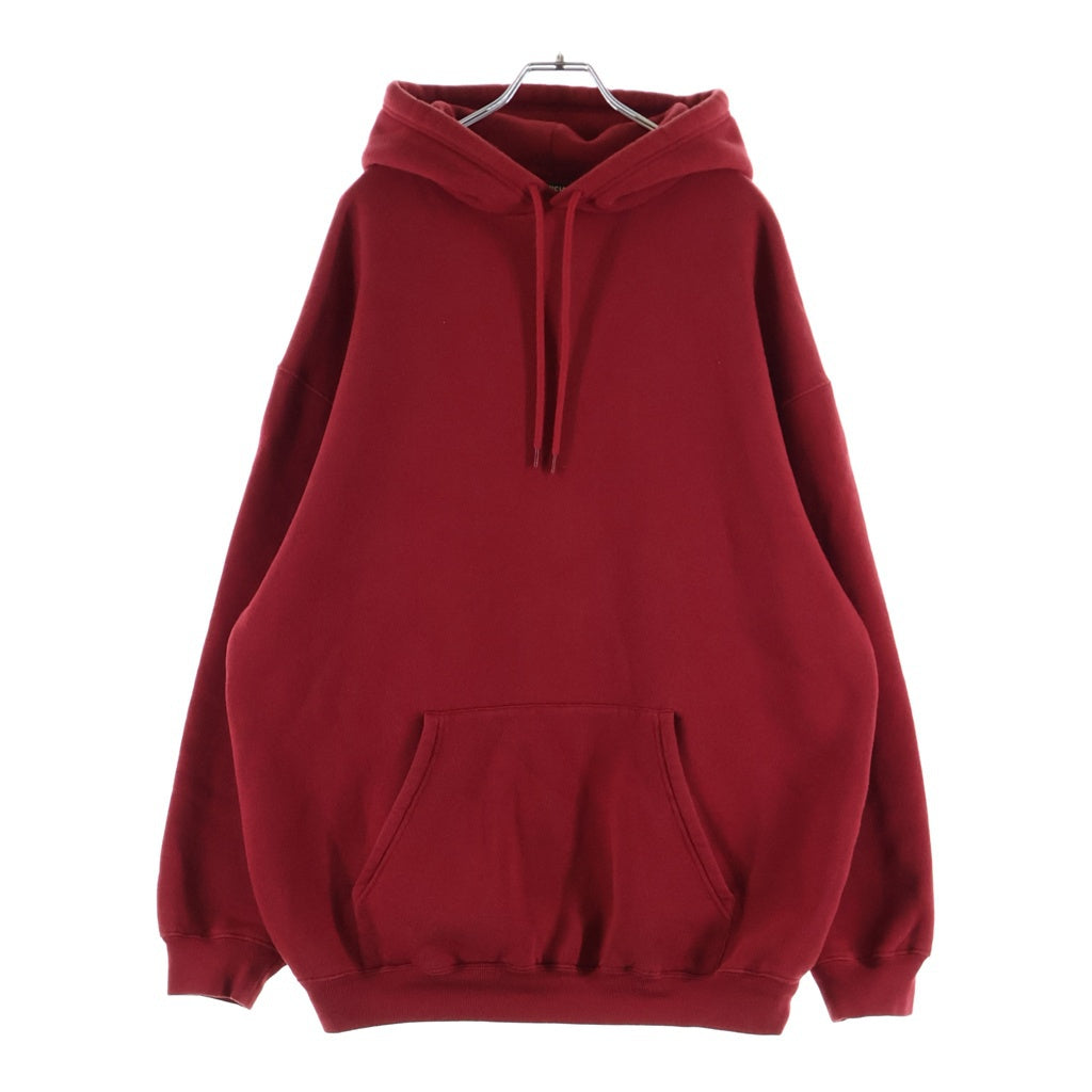 BALENCIAGA(バレンシアガ) 19SS Logo Pullover hoodie 556143 TDV04 バックロゴ プルオーバーフーディ スウェット レッド