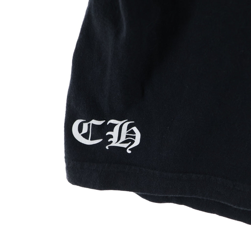 CHROME HEARTS(クロムハーツ) Honolulu Horseshoe SS Tee ホノルル限定 バック ホースシュー クルーネック半袖Tシャツカットソー ブラック
