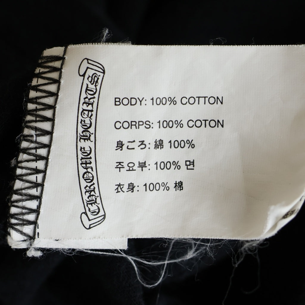 CHROME HEARTS(クロムハーツ) Honolulu Horseshoe SS Tee ホノルル限定 バック ホースシュー クルーネック半袖Tシャツカットソー ブラック