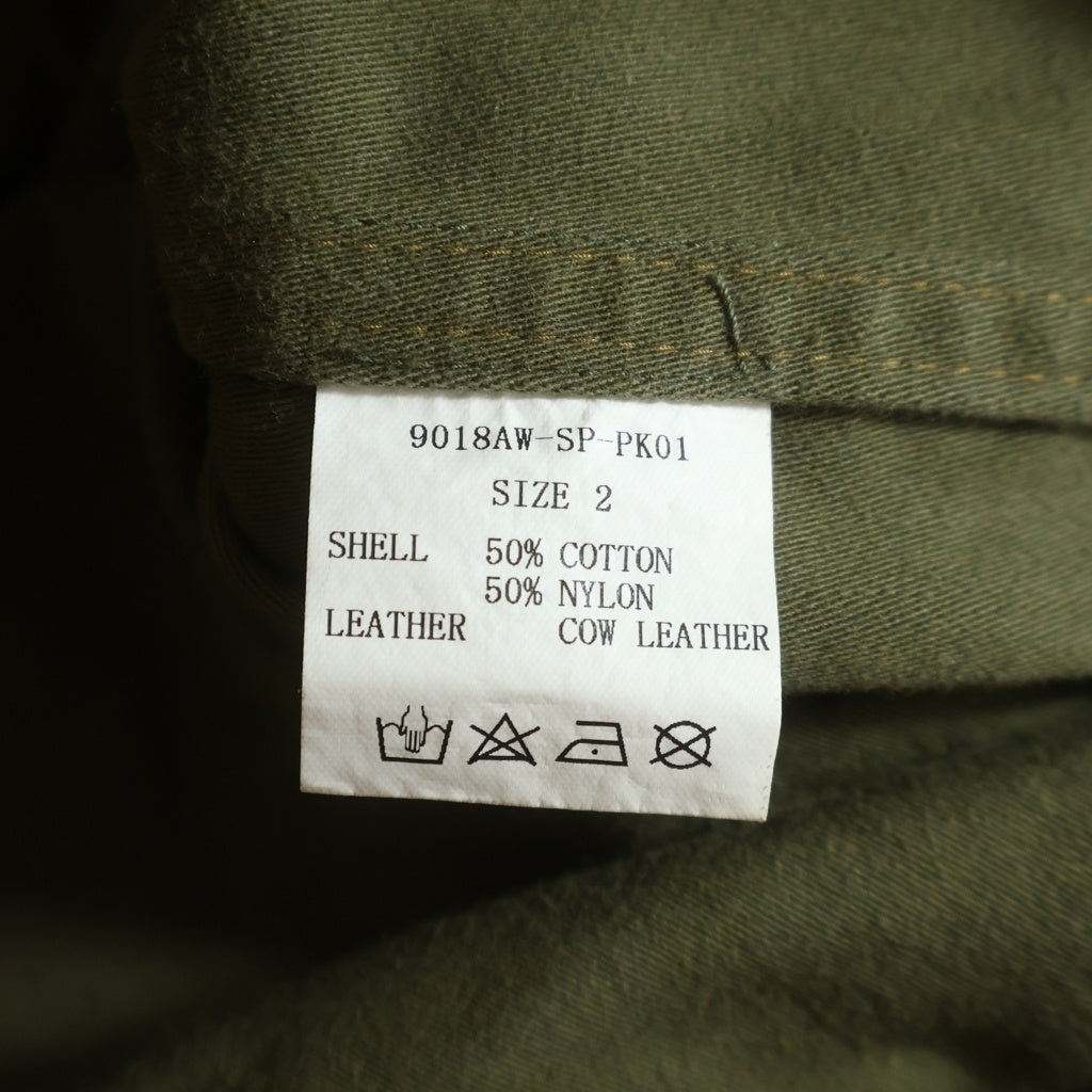 Varde77(バルデセブンティセブン) US ARMY D-2 TYPE PARKA ミリタリーパーカー コットン オリーブ