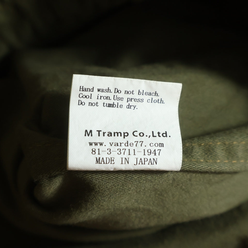 Varde77(バルデセブンティセブン) US ARMY D-2 TYPE PARKA ミリタリーパーカー コットン オリーブ