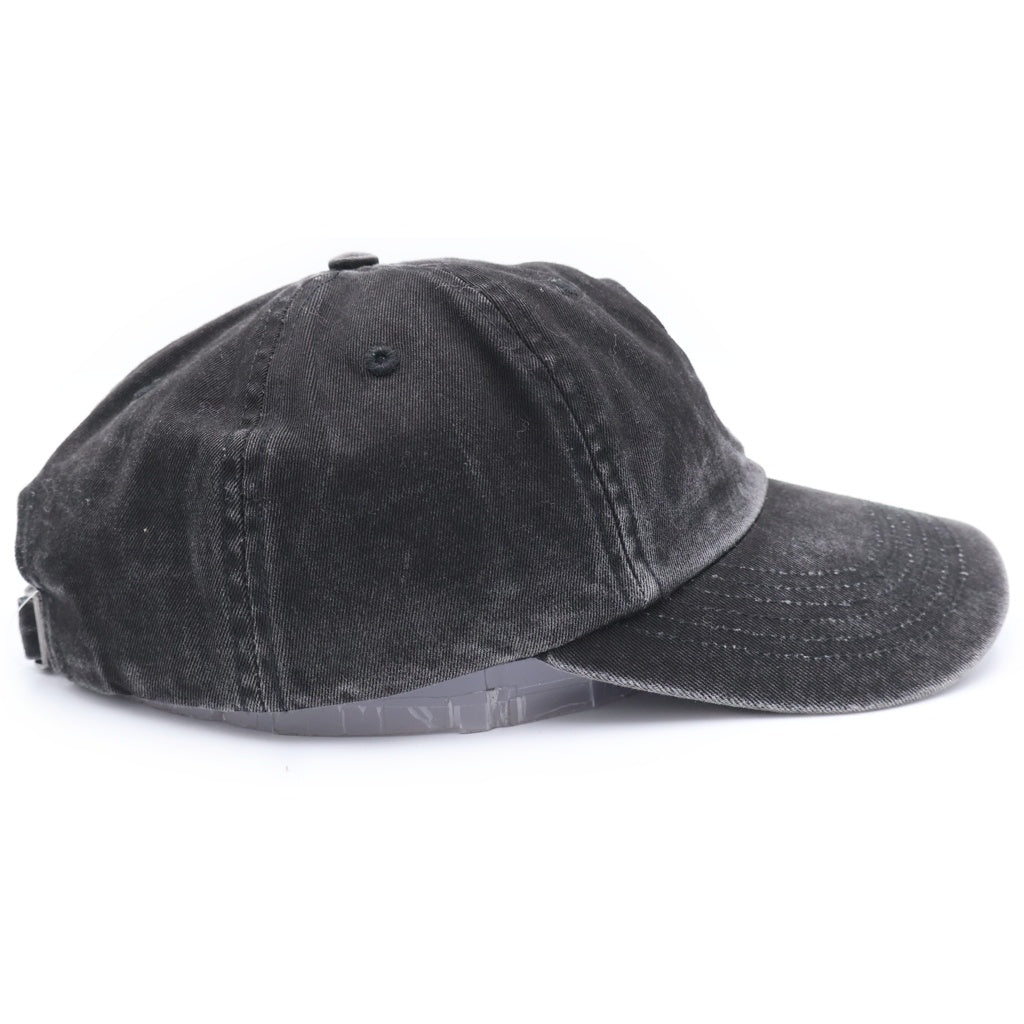 SUPREME(シュプリーム) 25SS Pigment Coated S Logo 6-Panel ピグメント コーティング Sロゴ刺繍キャップ 帽子 ブラック