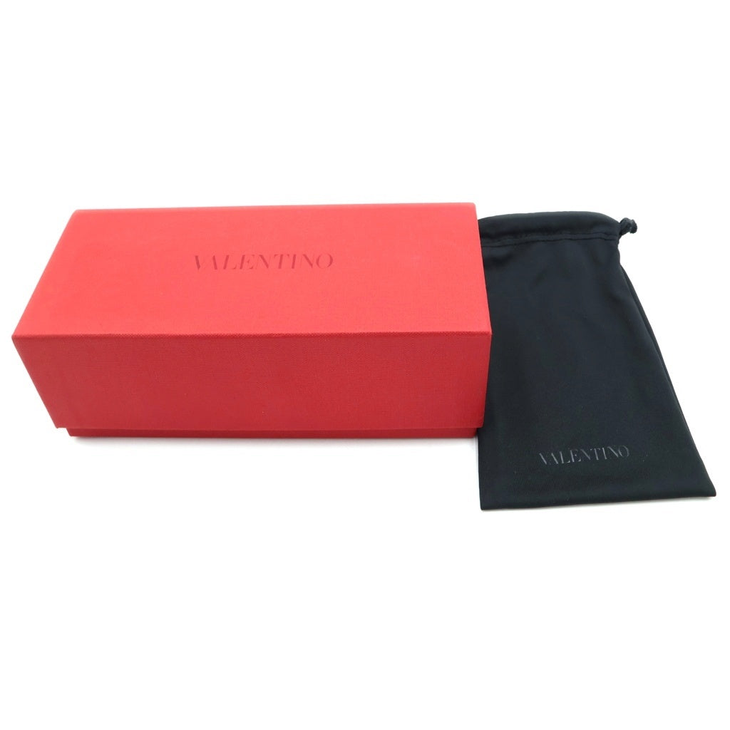 VALENTINO(ヴァレンティノ) オーバル サングラス スタッズ ラインストーン VA2004B 30195R ブルー/ホワイト レディース