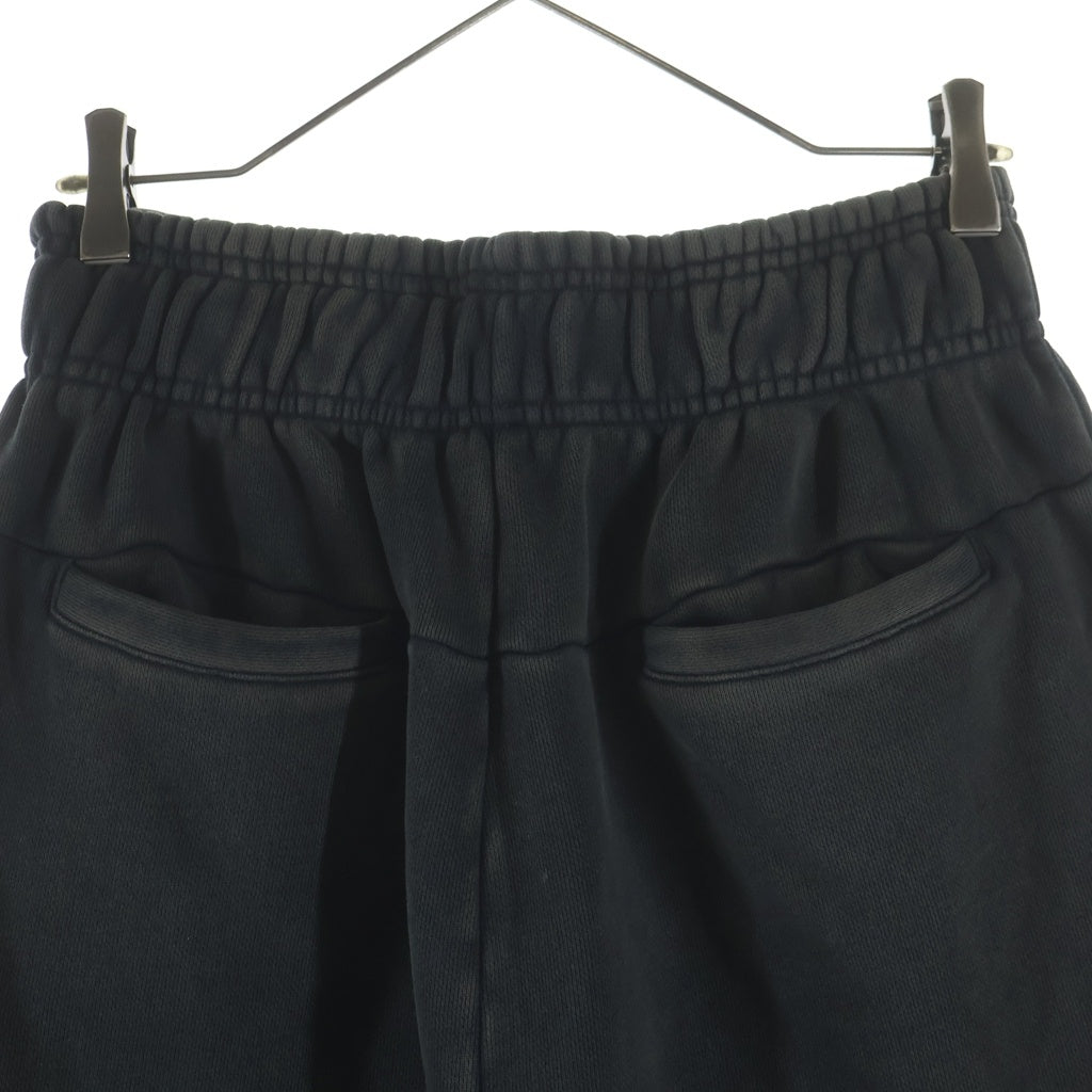 entire studios(エンタイア スタジオ) FULL SWEATPANT フルスウェットパンツ ウォッシュド ブラック ES2489 PO0209