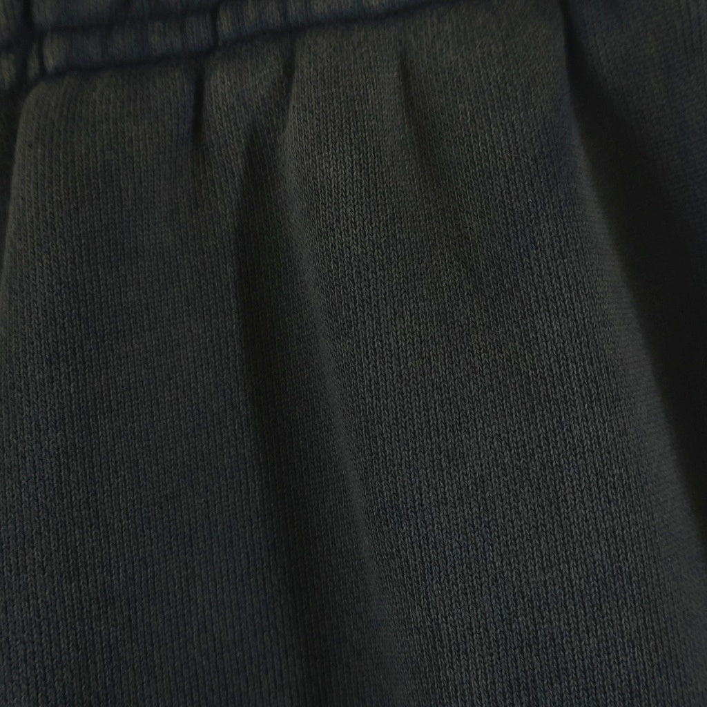 entire studios(エンタイア スタジオ) FULL SWEATPANT フルスウェットパンツ ウォッシュド ブラック ES2489 PO0209