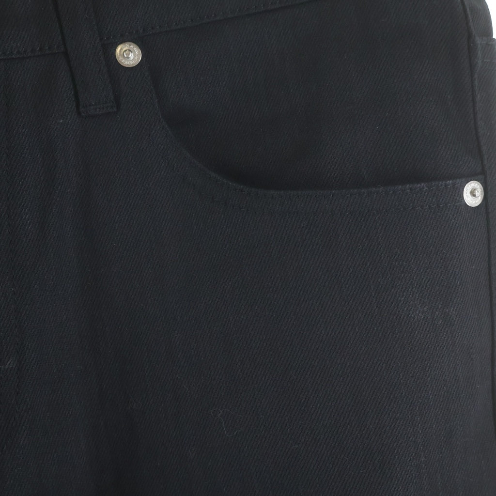 JOHN LAWRENCE SULLIVAN(ジョンローレンスサリバン) RIGID SKINNY DENIM PANTS リジット コットン スキニーデニムパンツ ブラック JLS-02-02