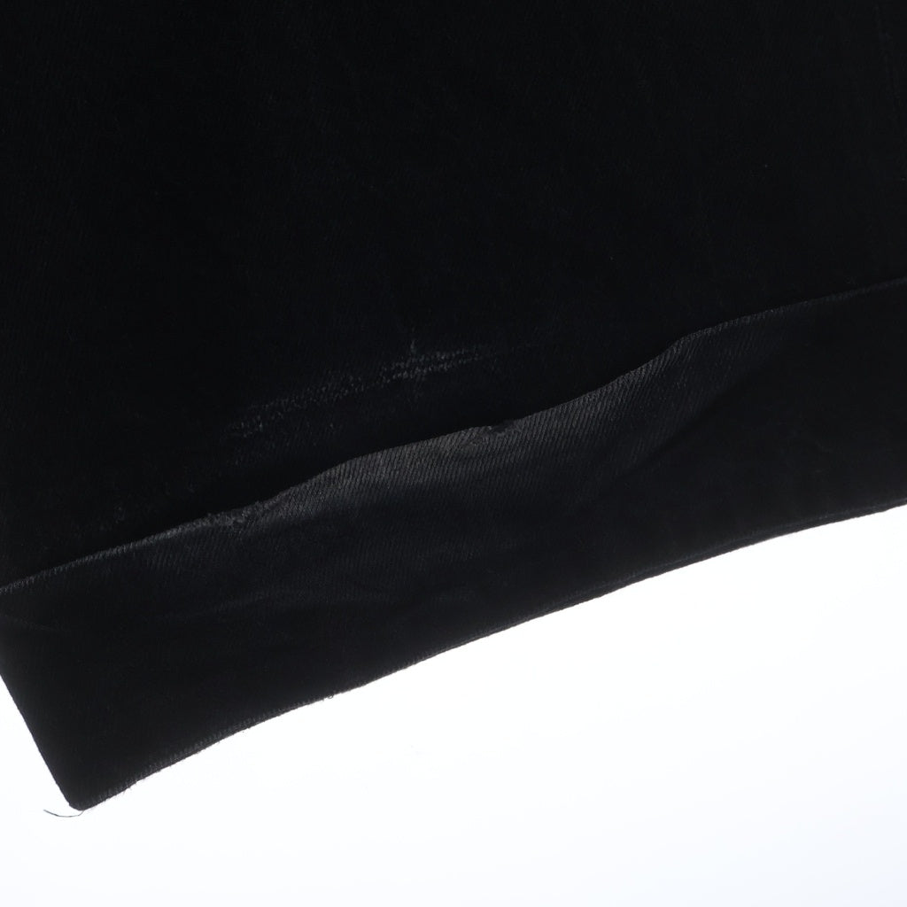 JOHN LAWRENCE SULLIVAN(ジョンローレンスサリバン) RIGID DENIM WIDE PANTS リジット コットン デニムワイドパンツ ブラック JLS-02-16