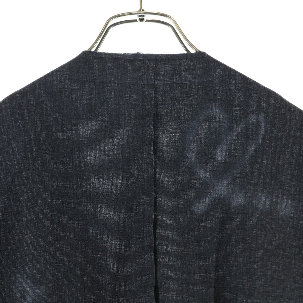 DISCOVERED(ディスカバード) 24SS GRAFFITI JACKET グラフィティ ジャケット グレー/ブラック ィDC-SS24-JK-02