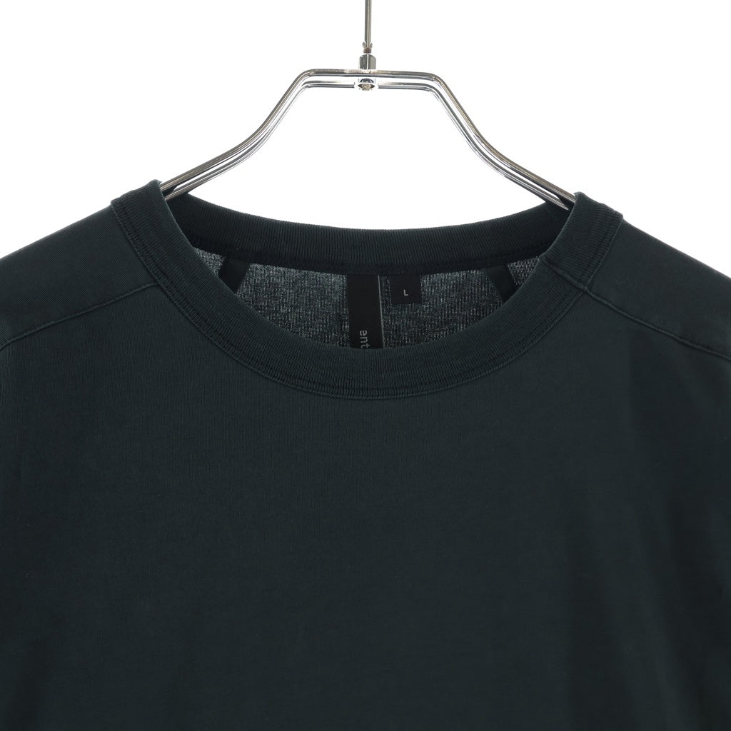 entire studios(エンタイア スタジオ) PRIMER LONG SLEEVE プライマー ロングスリーブ ストレッチ 長袖Tシャツ ブラック ES2262