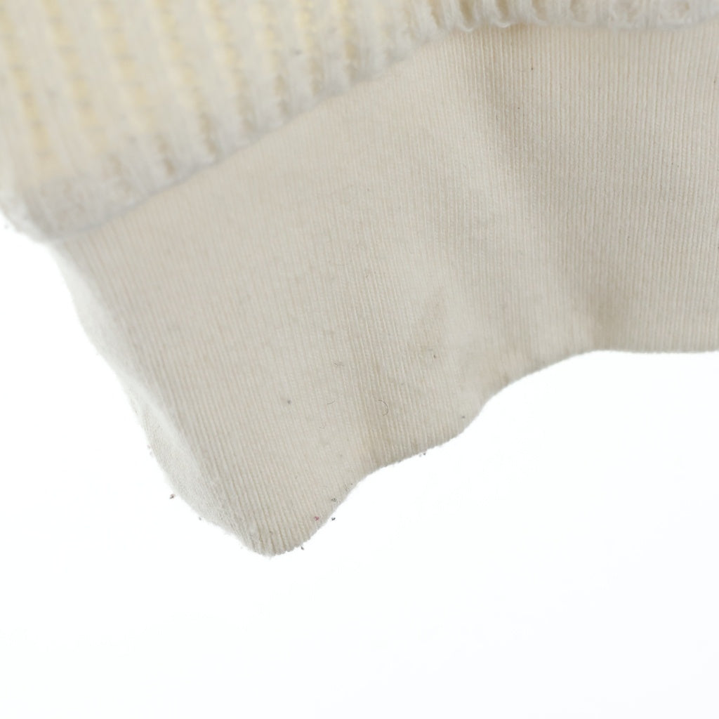 NO BRAND(ノーブランド) 【Cherry】チェリー Best West Thermal サーマル 長袖Tシャツ ロングスリーブカットソー ホワイト