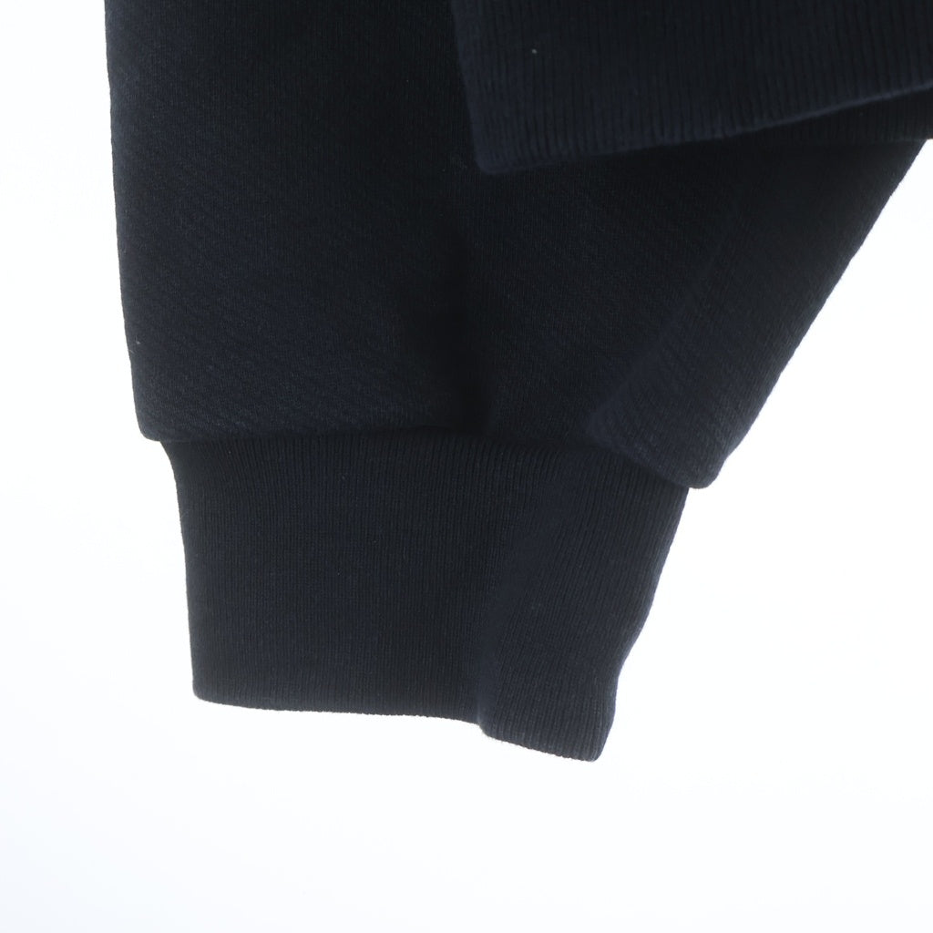 DENIM TEARS(デニムティアーズ) Cotton Wreath PullOver Hoddie コットン フラワー プルオーバーパーカー ブラック/ホワイト
