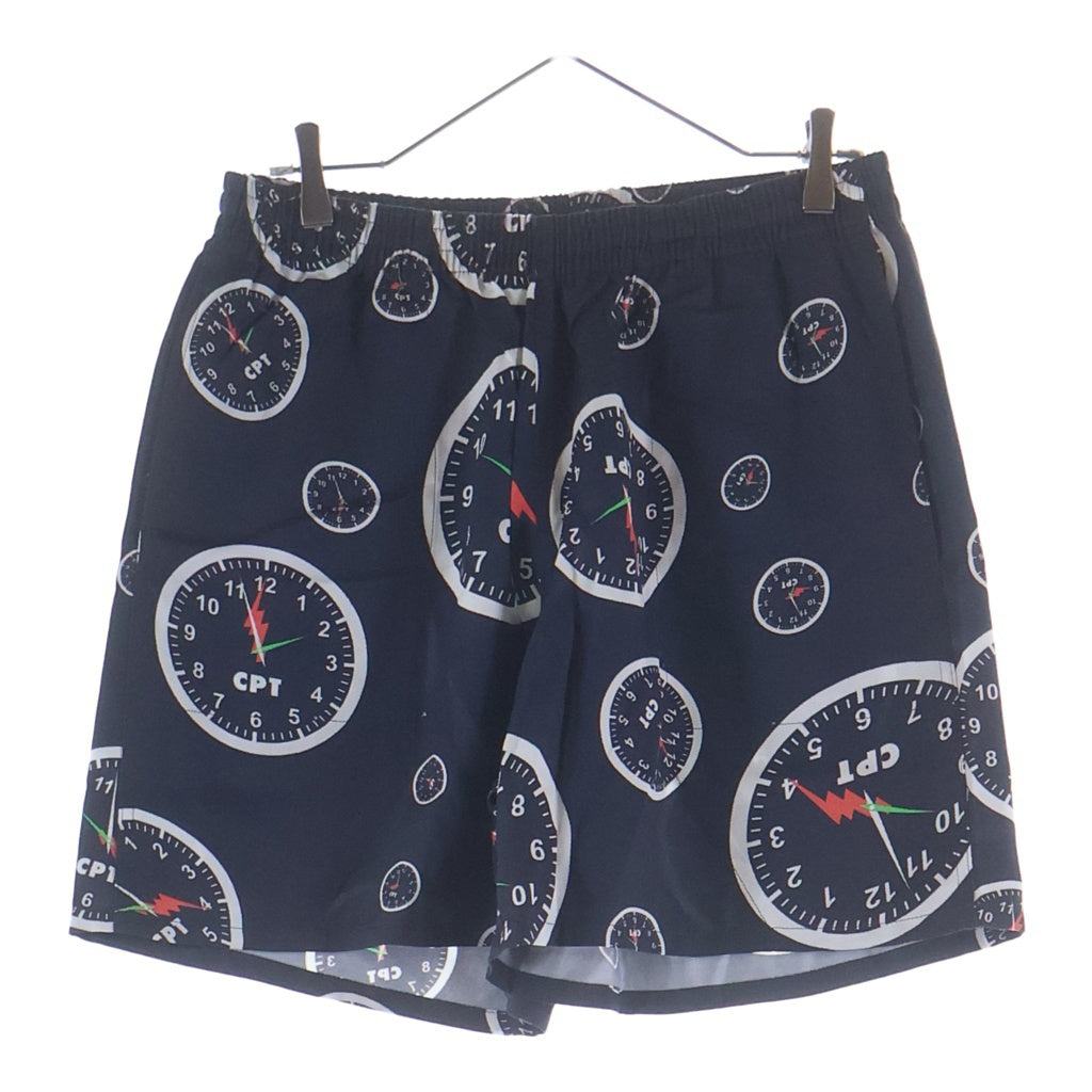DENIM TEARS(デニムティアーズ) CPT Shorts 時計柄 ハーフパンツ ネイビー
