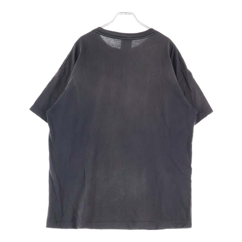 SAINT MICHAEL(セントマイケル) 24SS COLOFUL SAINT SS TEE カラフル セント プリント 半袖Tシャツ カットソー チャコール SM-YS8-0000-001