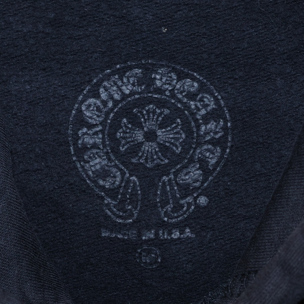CHROME HEARTS(クロムハーツ) ×MATTY BOY Chomper Horseshoe Hoodie ×マッティボーイ チョンパー ホースシューフーディ プルオーバースウェットパーカー ブラック