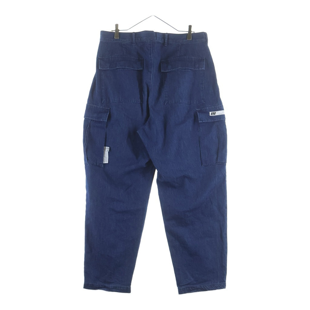 WTAPS(ダブルタップス) 25SS MILT2301 TROUSERS COTTON DENIM コットンデニムパンツ トラウザー インディゴ 251WVDT-PTM04