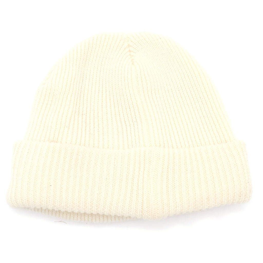 SAINT MICHAEL(セントマイケル) 26SS KNIT CAP SAINT WHITE ニットキャップ ビーニー 帽子 ホワイト SM-MK8-0000-086