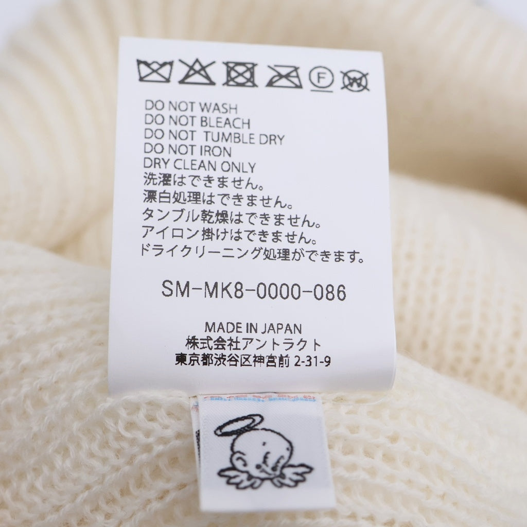 SAINT MICHAEL(セントマイケル) 26SS KNIT CAP SAINT WHITE ニット