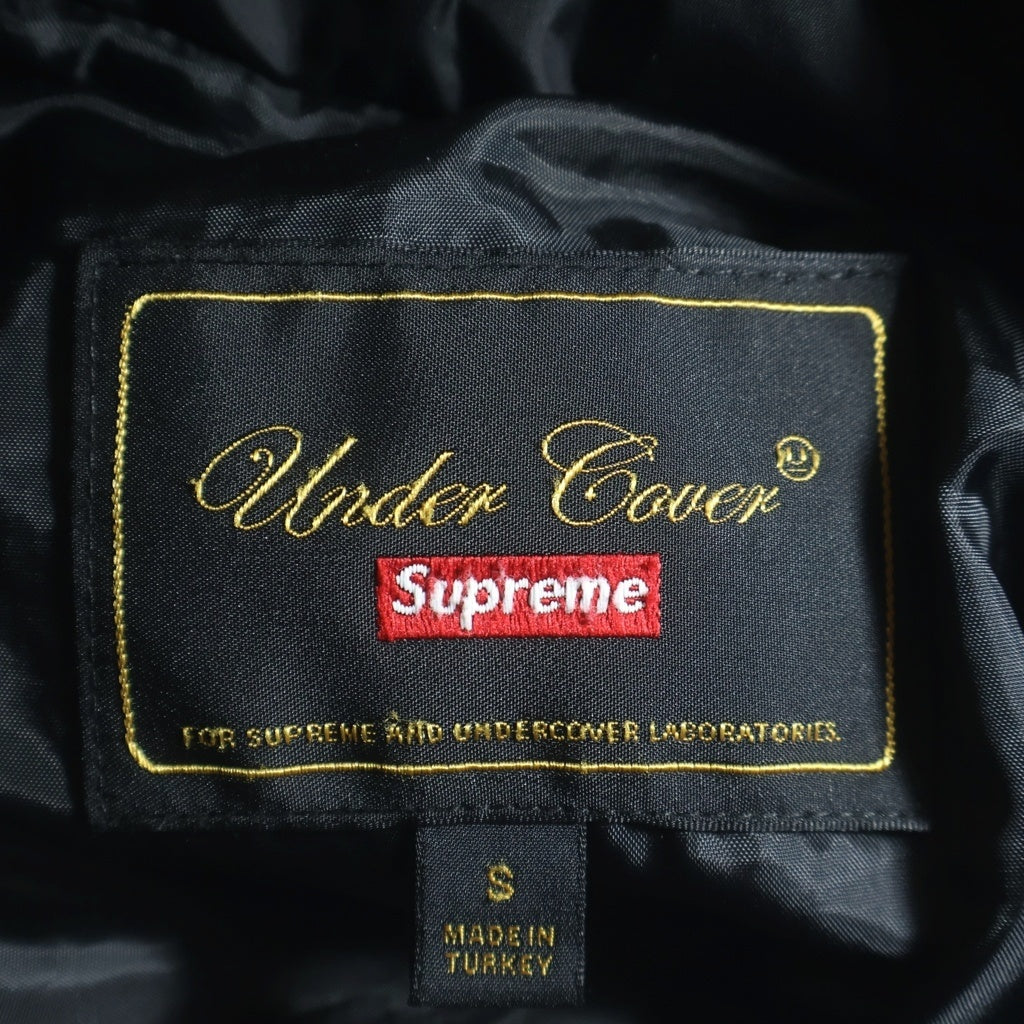 SUPREME(シュプリーム) 23SS×UNDERCOVER Puffer Jacket アンダーカバー パファージャケット ブラック