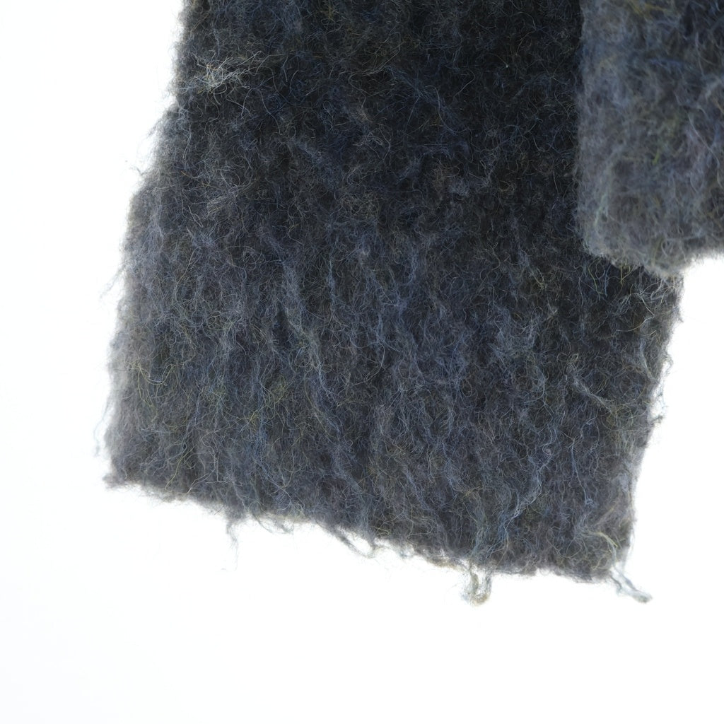 KAMIYA(カミヤ) 24AW Sailor-Collar Knit Jacket セーラーカラー ニットジャケット グレー G13JK048