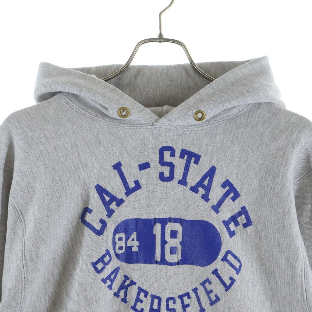 CHAMPION(チャンピオン) 80s Reverse Weave Cal-State Bakersfield リバースウィーブ プルオーバーパーカー トリコタグ後期 グレー