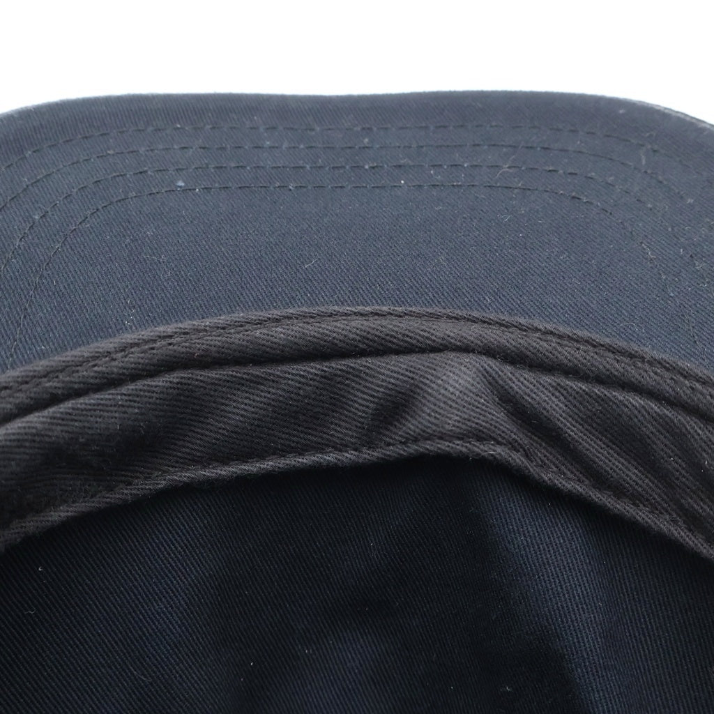 CHROME HEARTS(クロムハーツ) TRUCKER CAP デニムトラッカー ヴァインダガー刺繍 キャップ 帽子 ブラック