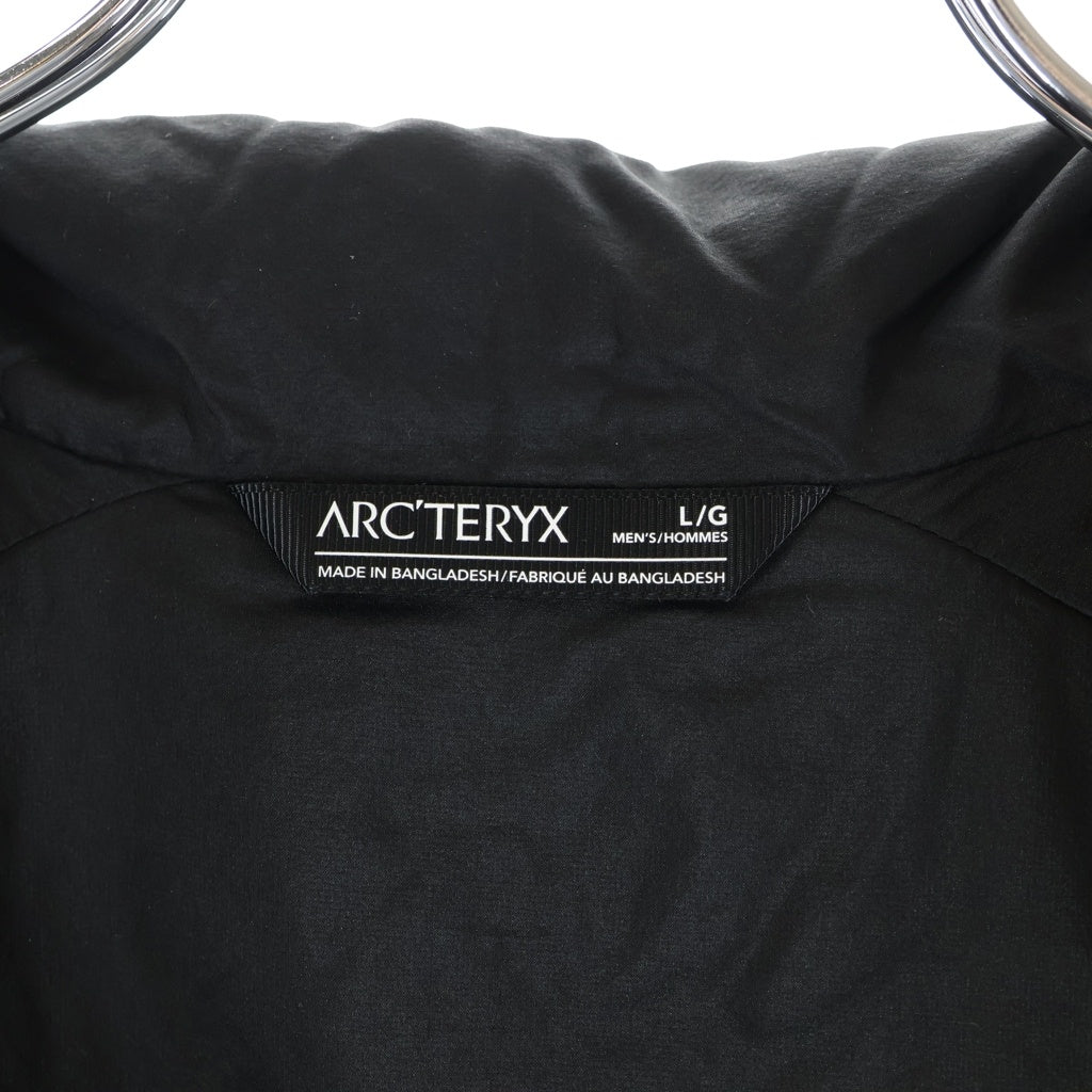 ARC'TERYX(アークテリクス) 24AW ATOM HOODY アトム フジップアップジャケット フーディー ブラック X000007487