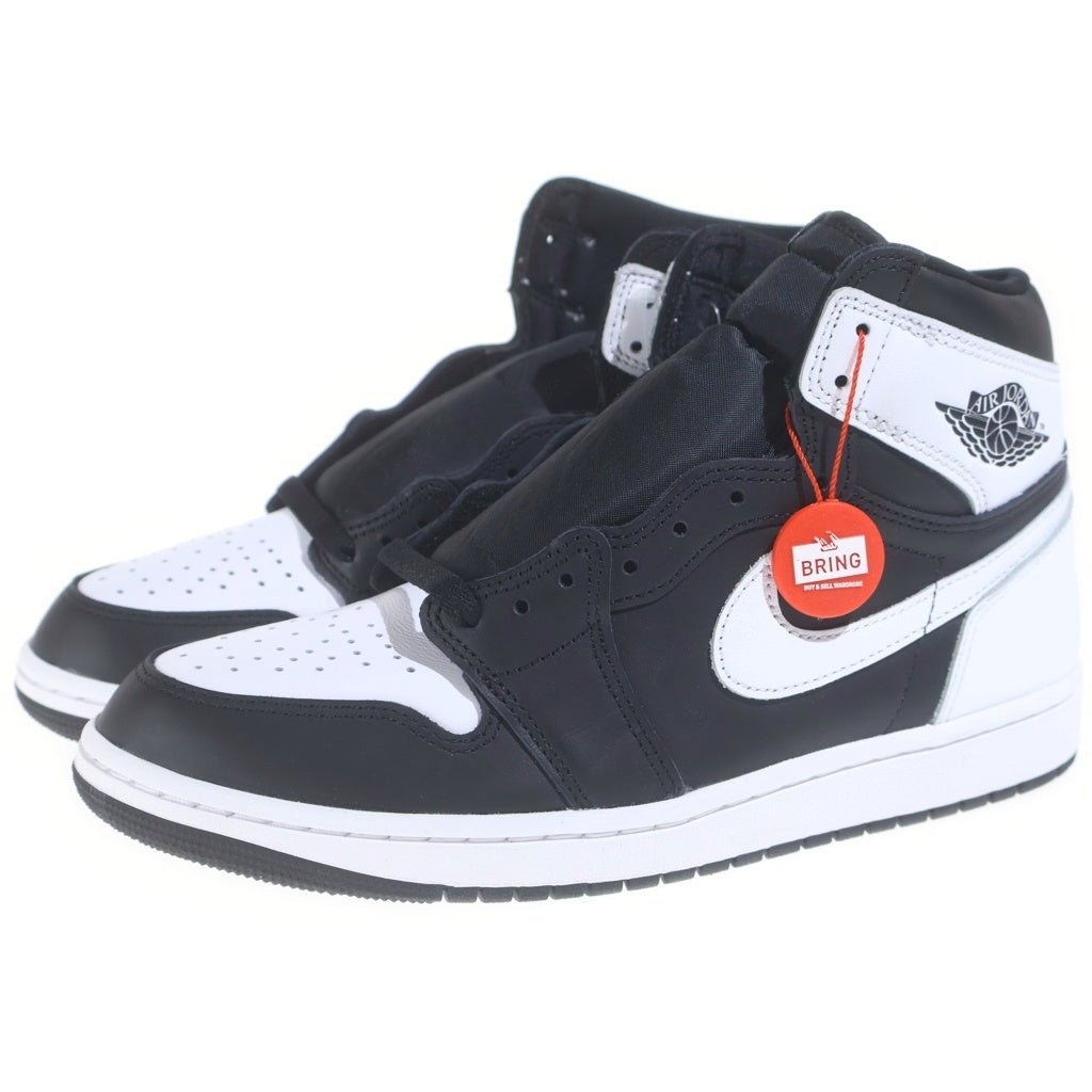NIKE(ナイキ) AIR JORDAN 1 RETRO HIGH OG エアジョーダン1 レトロ ハイカットスニーカーブラック/ホワイト US9/27.0cm DZ5485-010