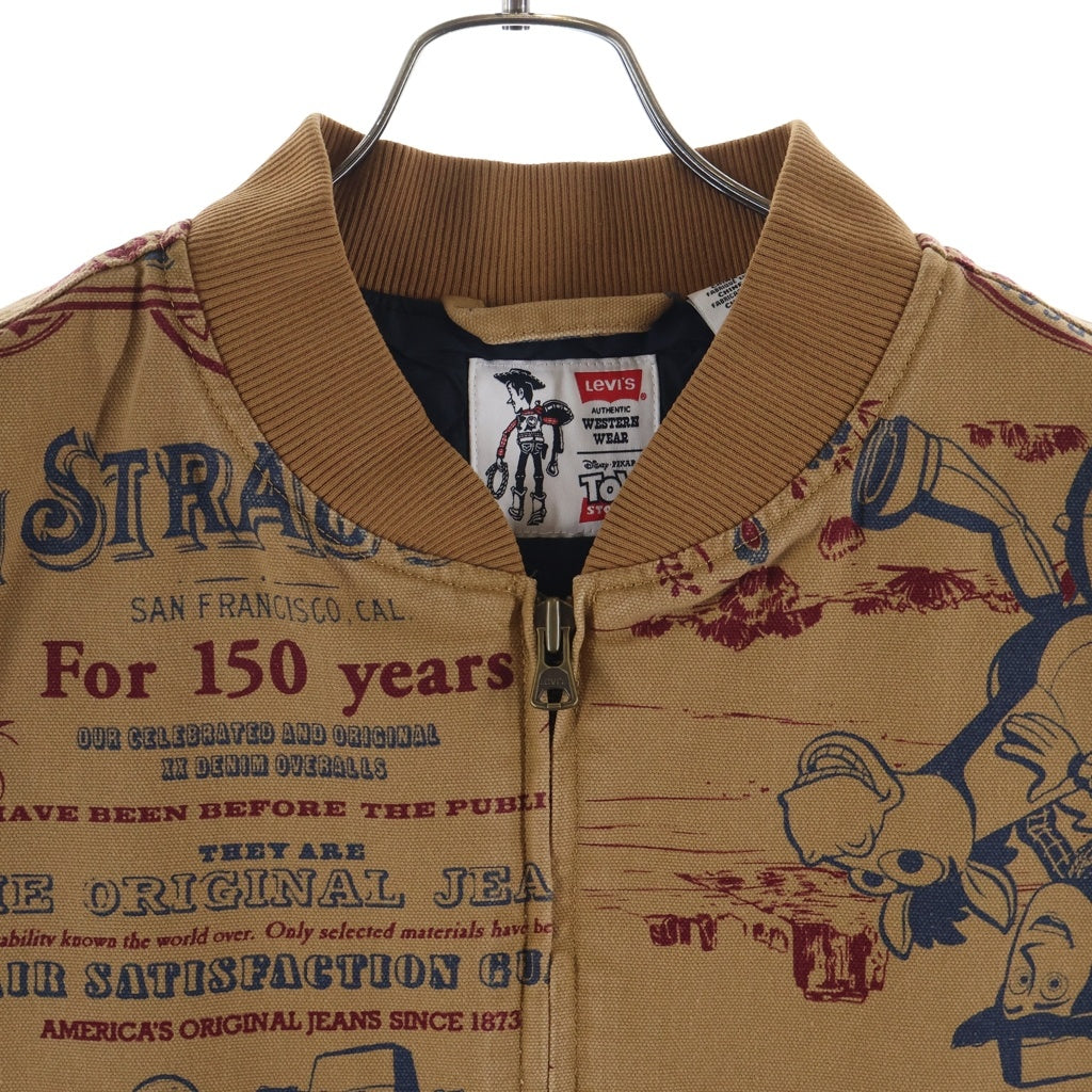 Levi's(リーバイス) ×TOY STORY VEST トイストーリー ジップフロント ベスト ブラウン 00340O-0000