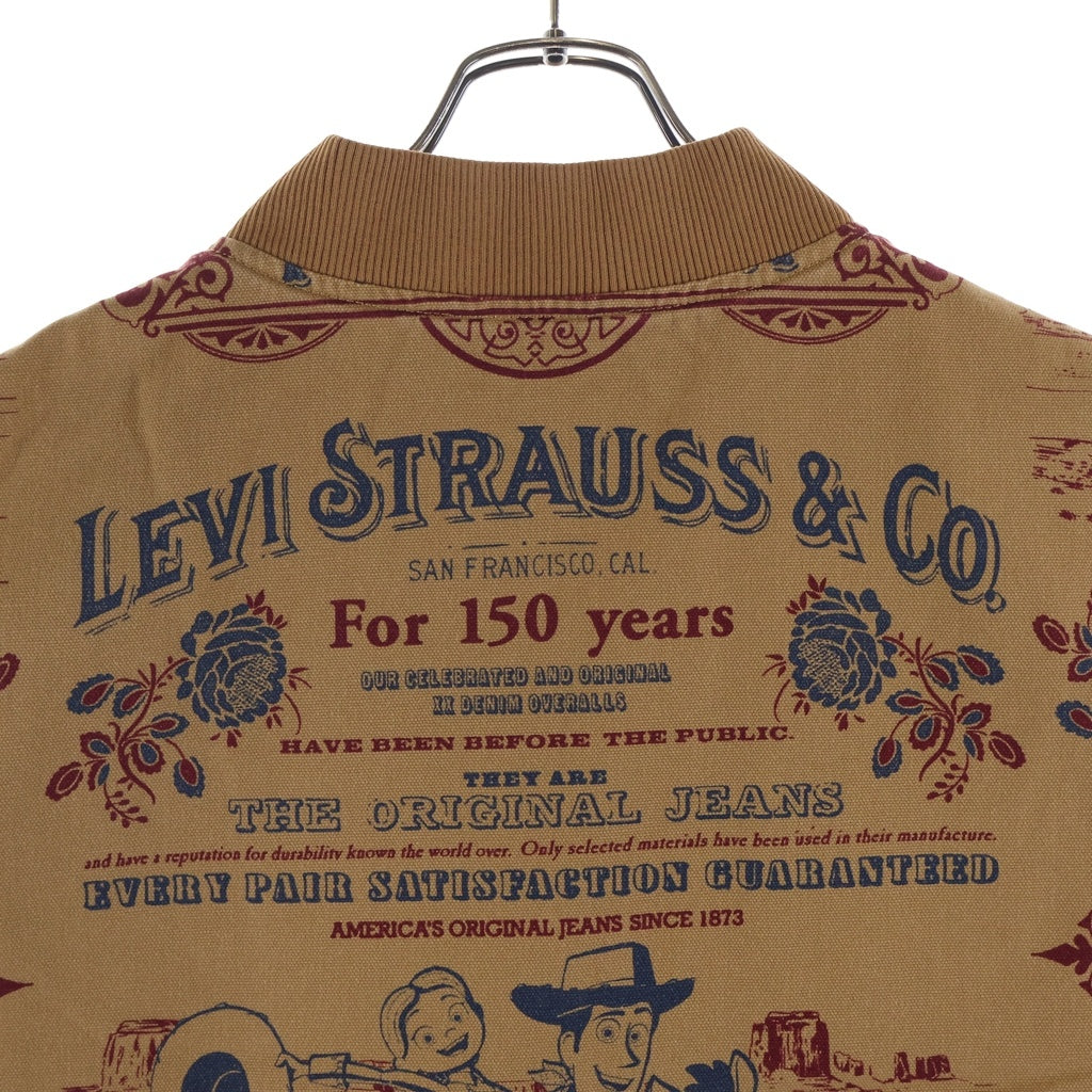 Levi's(リーバイス) ×TOY STORY VEST トイストーリー ジップフロント ベスト ブラウン 00340O-0000