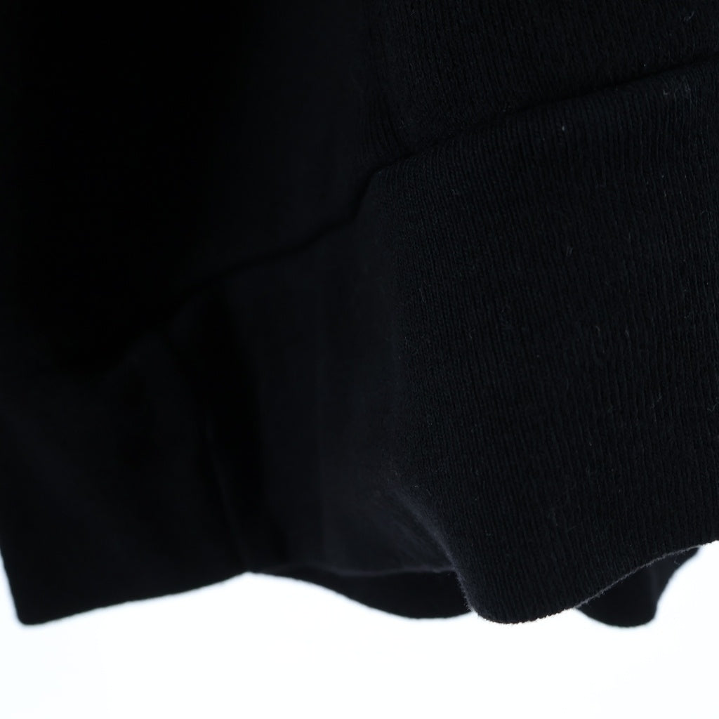 CHROME HEARTS(クロムハーツ) FLRL Zip Hoodie 袖フローラル ジップアップパーカー アーチロゴ ブラック