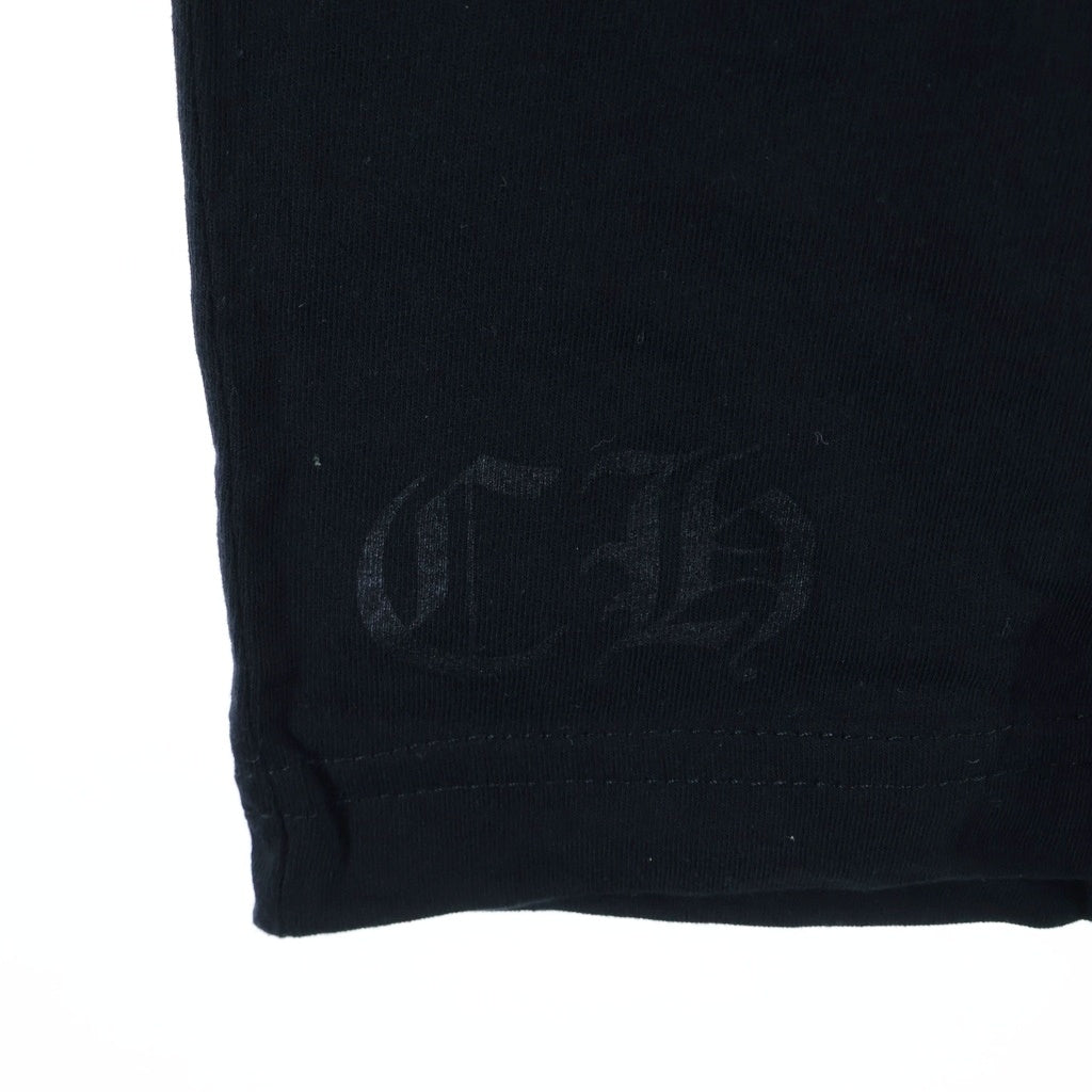 CHROME HEARTS(クロムハーツ) VINE DAGGER S/S TEE ヴァインダガー バックストライプダガー 半袖 クルーネック Tシャツ カットソー ブラック