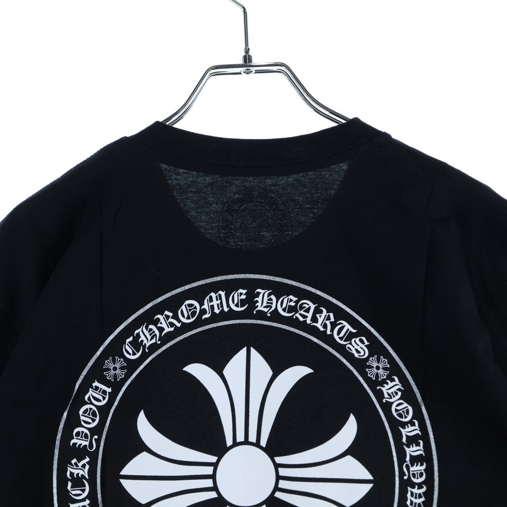 CHROME HEARTS(クロムハーツ) Circle CH Plus Hollywood Fuck you サークル CHプラス ハリウッド ファックユー 半袖カットソー ブラック
