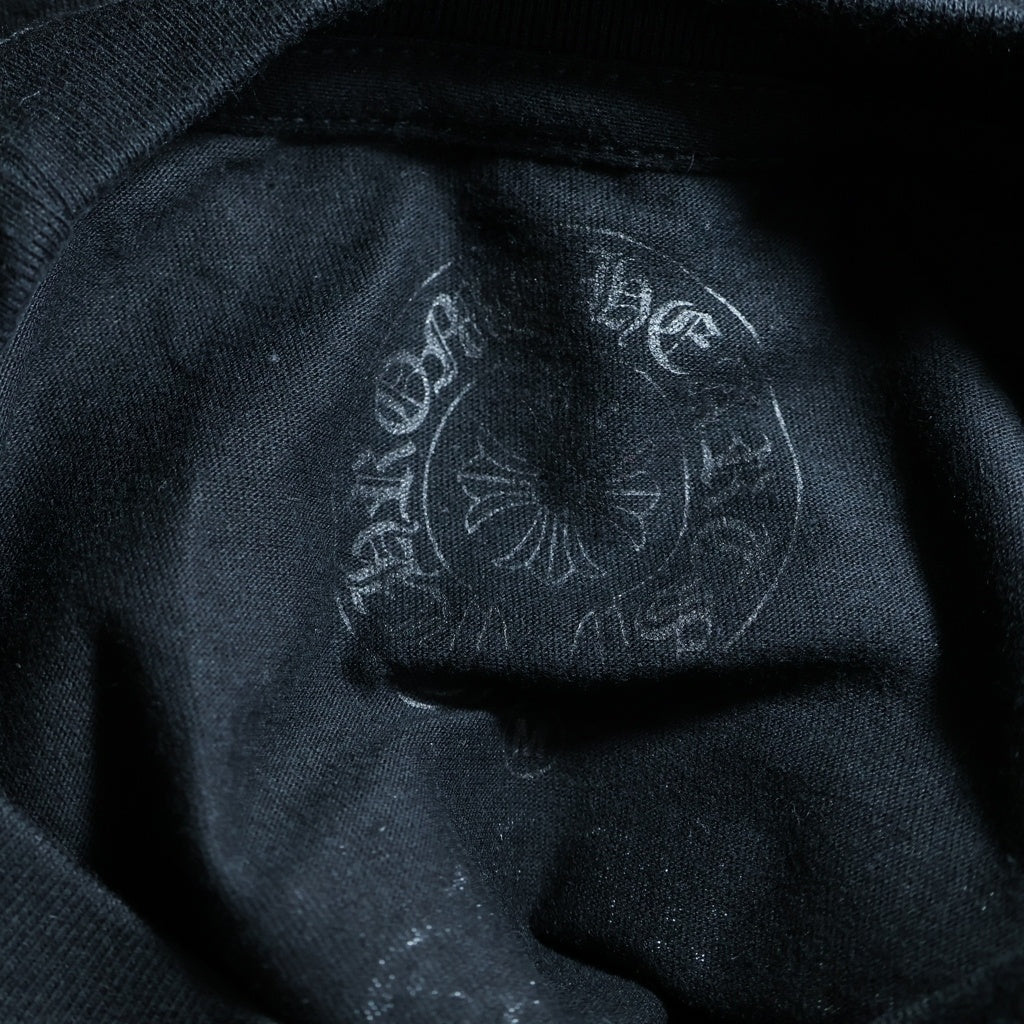 CHROME HEARTS(クロムハーツ) Circle CH Plus Hollywood Fuck you サークル CHプラス ハリウッド ファックユー 半袖カットソー ブラック