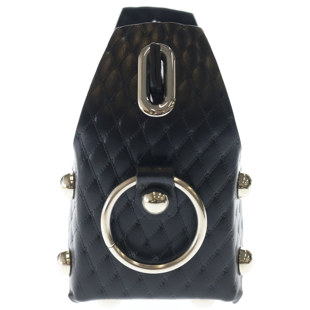 MASU(エムエーエスユー) 25AW LEATHER CAKE BAG レザー ケーキバッグ ブラック