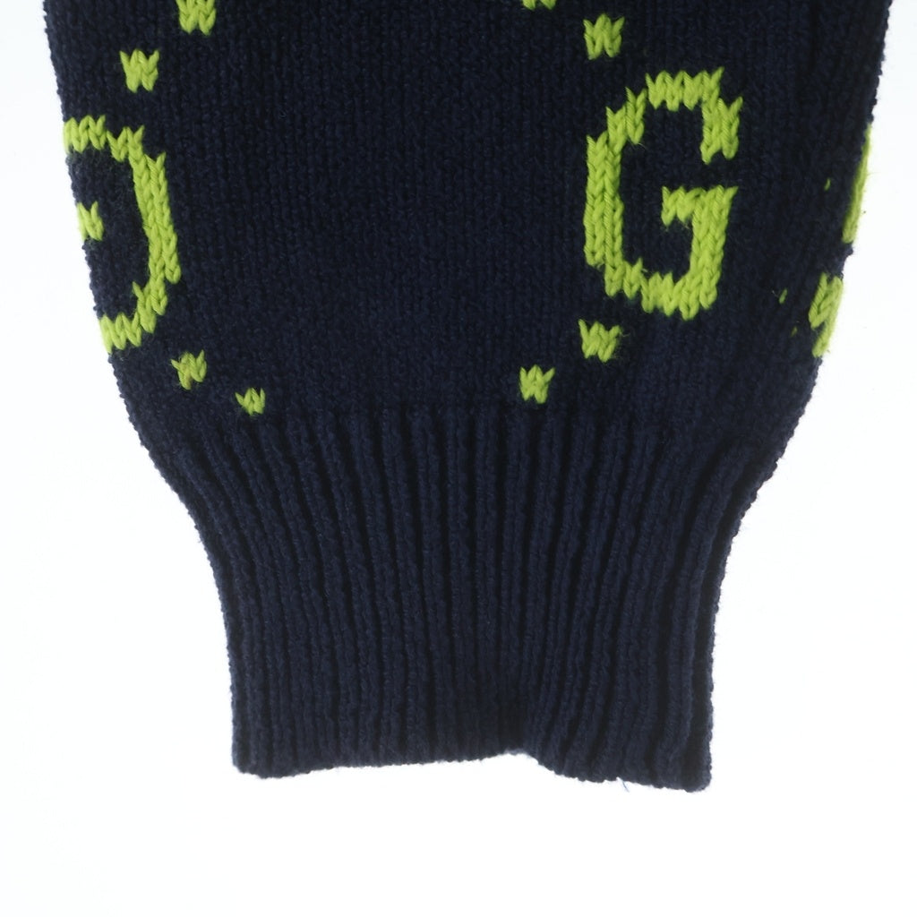 GUCCI(グッチ) 24SS GG Cotton Knit Sweatshirt GG総柄 コットン