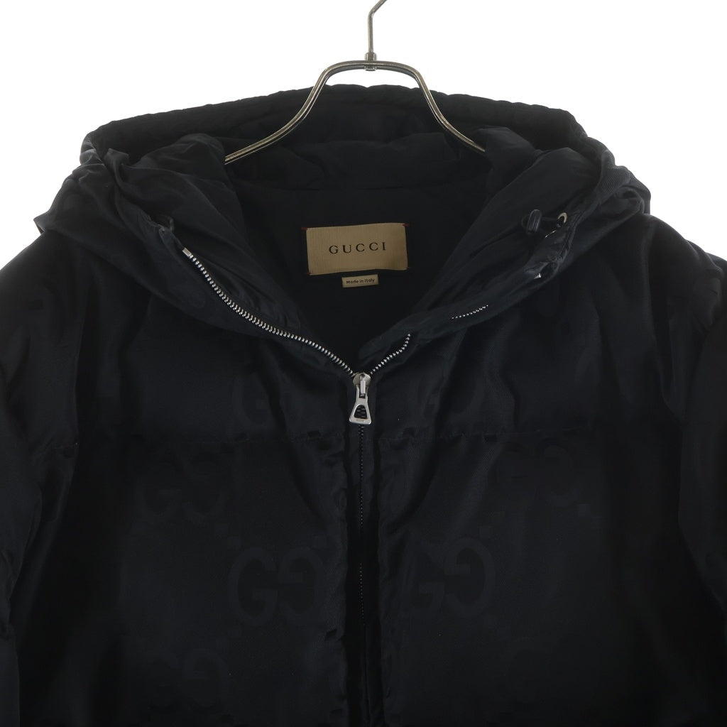 GUCCI(グッチ) GGキャンバスジャケット 698710 Z8A2S ダウンジャケット ブラック