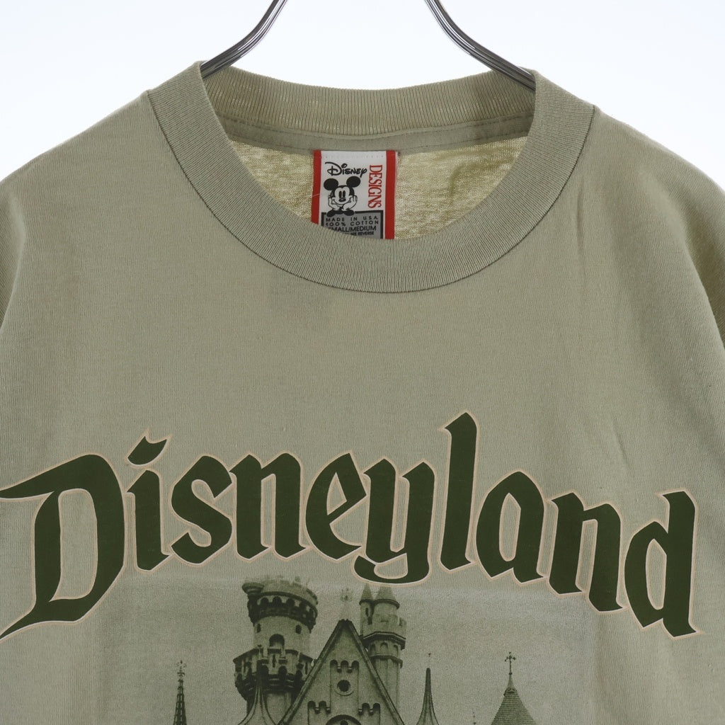 VINTAGE(ヴィンテージ) 90s Disney Land MAGICAL MOMENT 40th Tee ディズニーランド 40周年記念 半袖カットソー カーキ