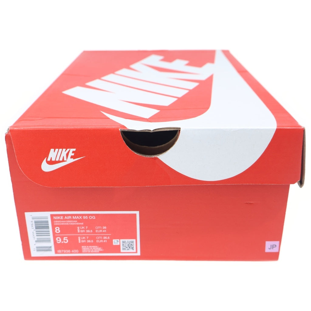 NIKE(ナイキ) Air Max 95 OG Big Bubble Obsidian Varsity Maize IB7936-400 エアマックス95 OG ビッグバブル オブシディアン バーシティメイズ ローカットスニーカー
