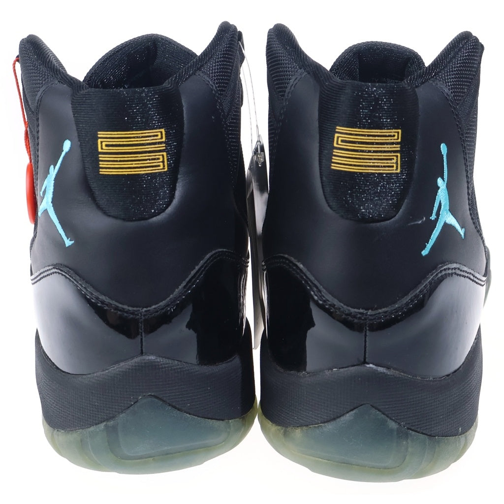 NIKE(ナイキ) 2013年製 AIR JORDAN 11 RETRO GAMMA BLUE 378037-006 エアジョーダン 11 ガンマブルー ハイカットスニーカー US14/32.0cm ブラック