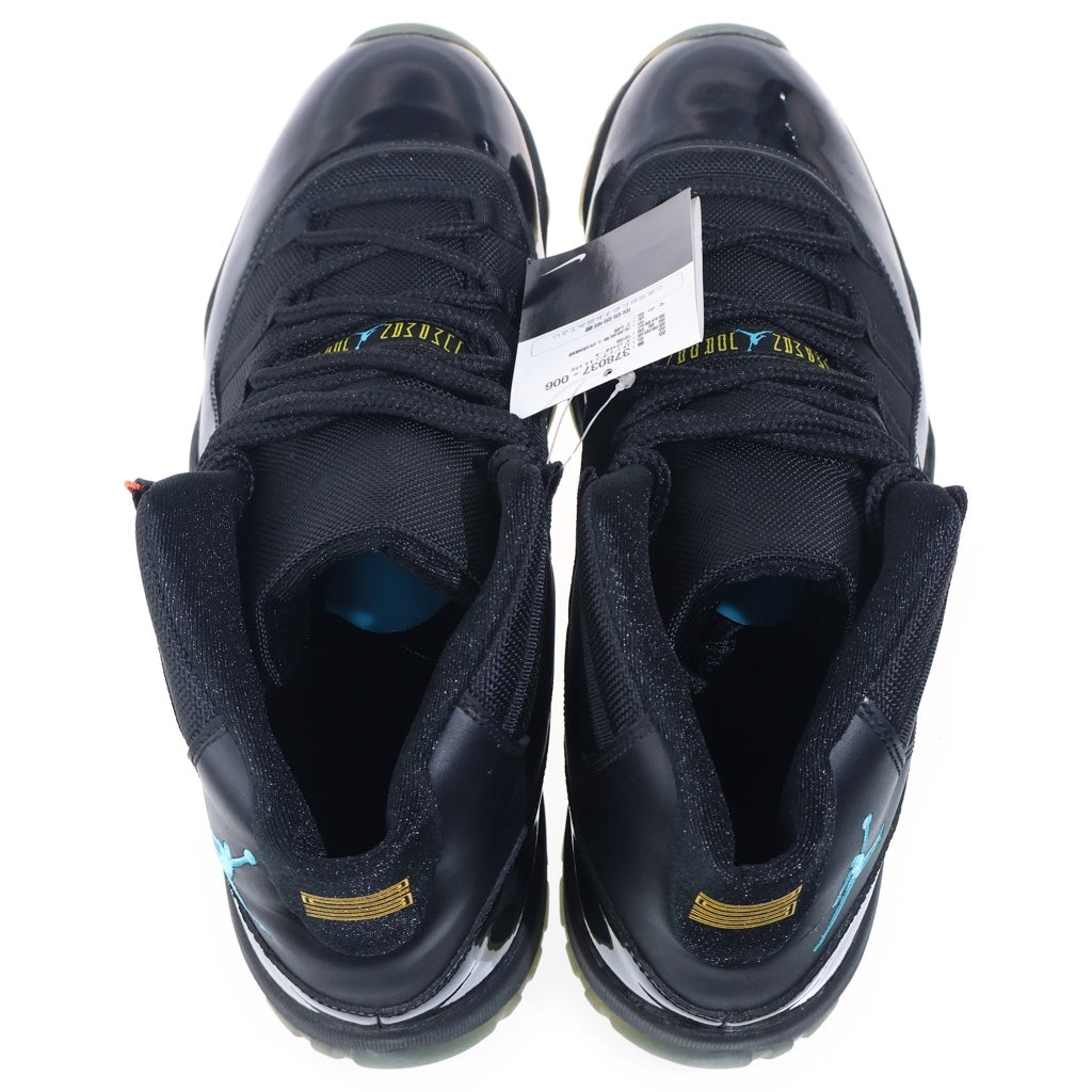 NIKE(ナイキ) 2013年製 AIR JORDAN 11 RETRO GAMMA BLUE 378037-006 エアジョーダン 11 ガンマブルー ハイカットスニーカー US14/32.0cm ブラック